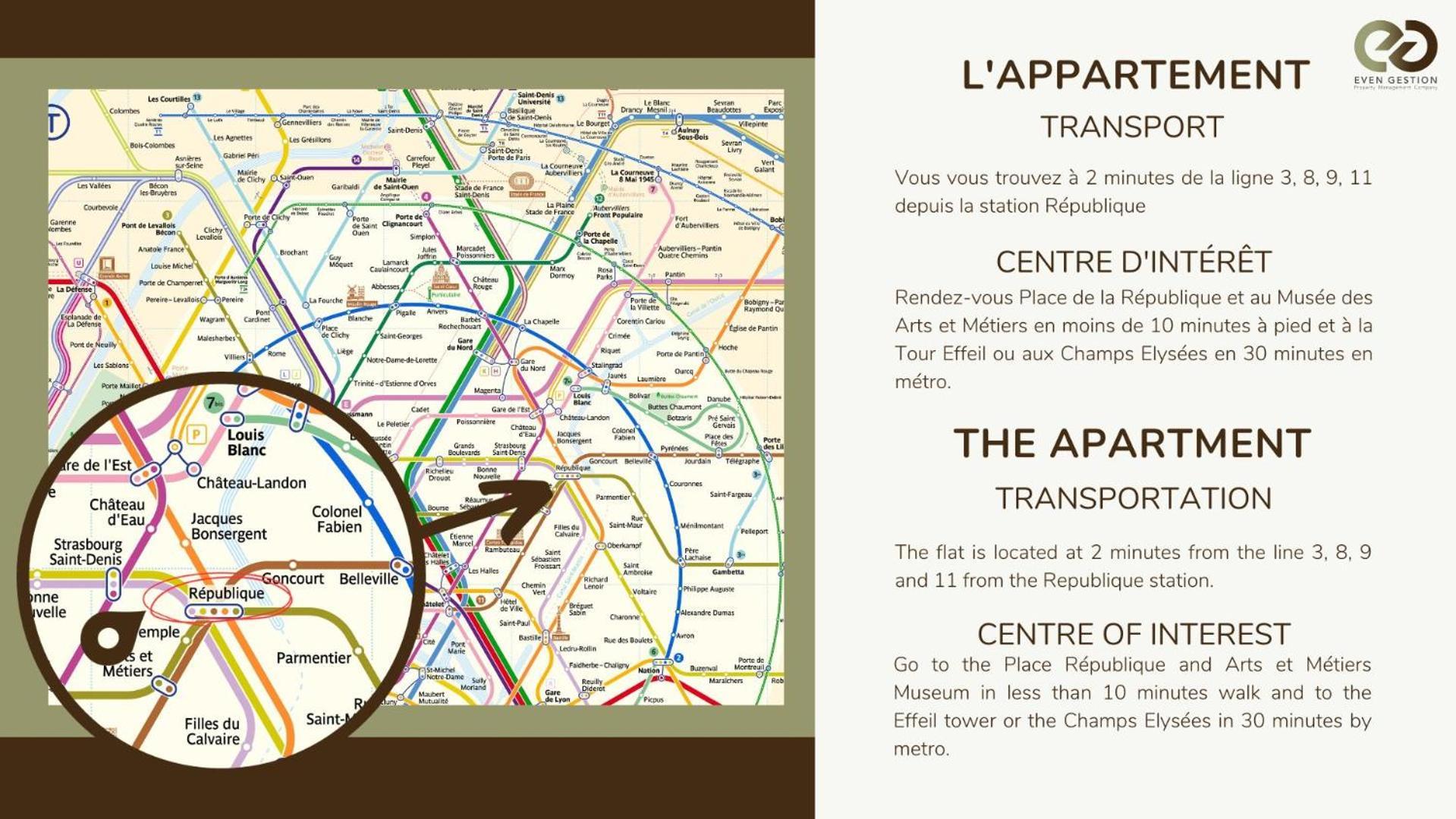 Studio 2Pers#Republique#Paris 3 Bagian luar foto